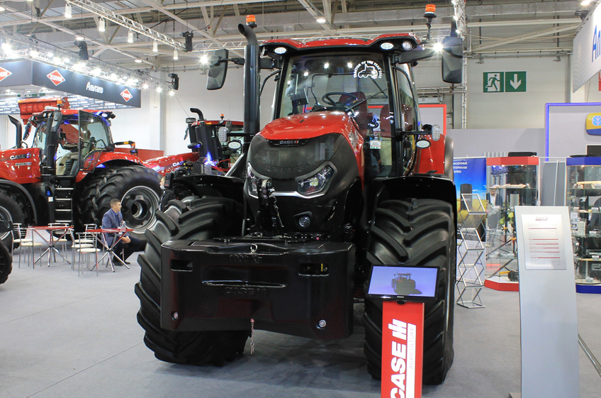 Мировая премьера трактора Case IH Optum 300 CVX прошла в рамках выставки «ЮГАГРО 2021»